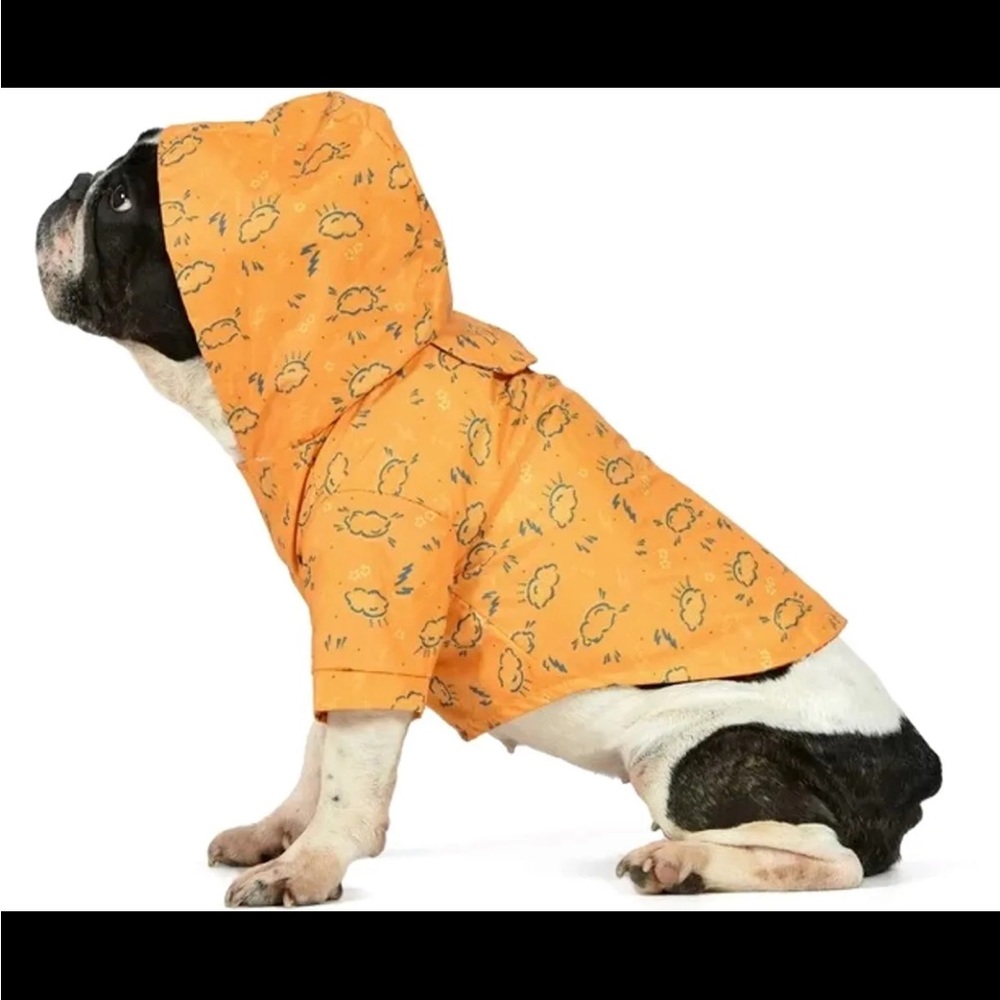 puppy dog raincoat size L🐾 the dodo - reversible, breathable & SO cute ☔️🐶 NWT
